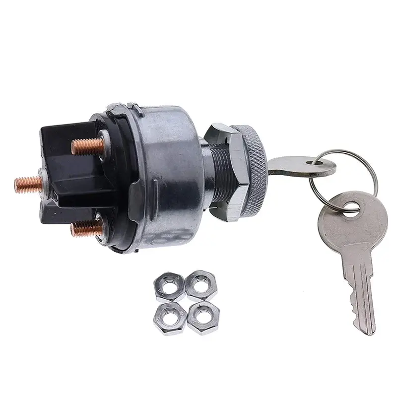 FridayParts Ignition Switch with Ignition Control - Part No. 80641833, Compatible with New Holland Loaders LX465, LX485, LX565, LX665, LX865, LX885, LX985, LT190B, LS140, LS150, LS160, LS170, LS180, LS190, L190