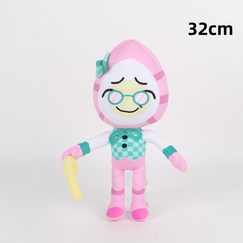 Dandy's World Game Role Pebble Dog Plush Toy Kawaii Cartoon Star-Time Pebble Pretty Present Coal Stuffed Pillow Toy Kids Gifts