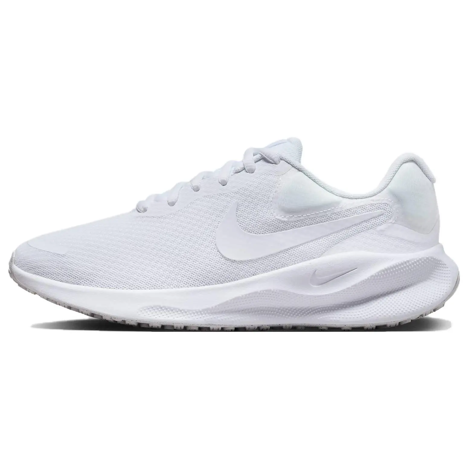 Nike Revolution 7 Women's Comfortable Casual Running Shoes, Low-Top, White Verifiable, with credentials and supporting global authentication
