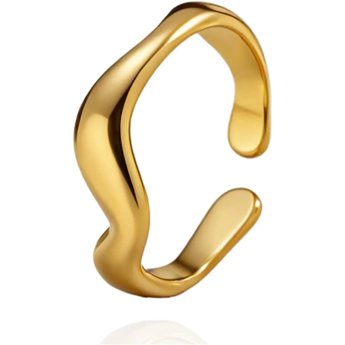 Gold-wavy