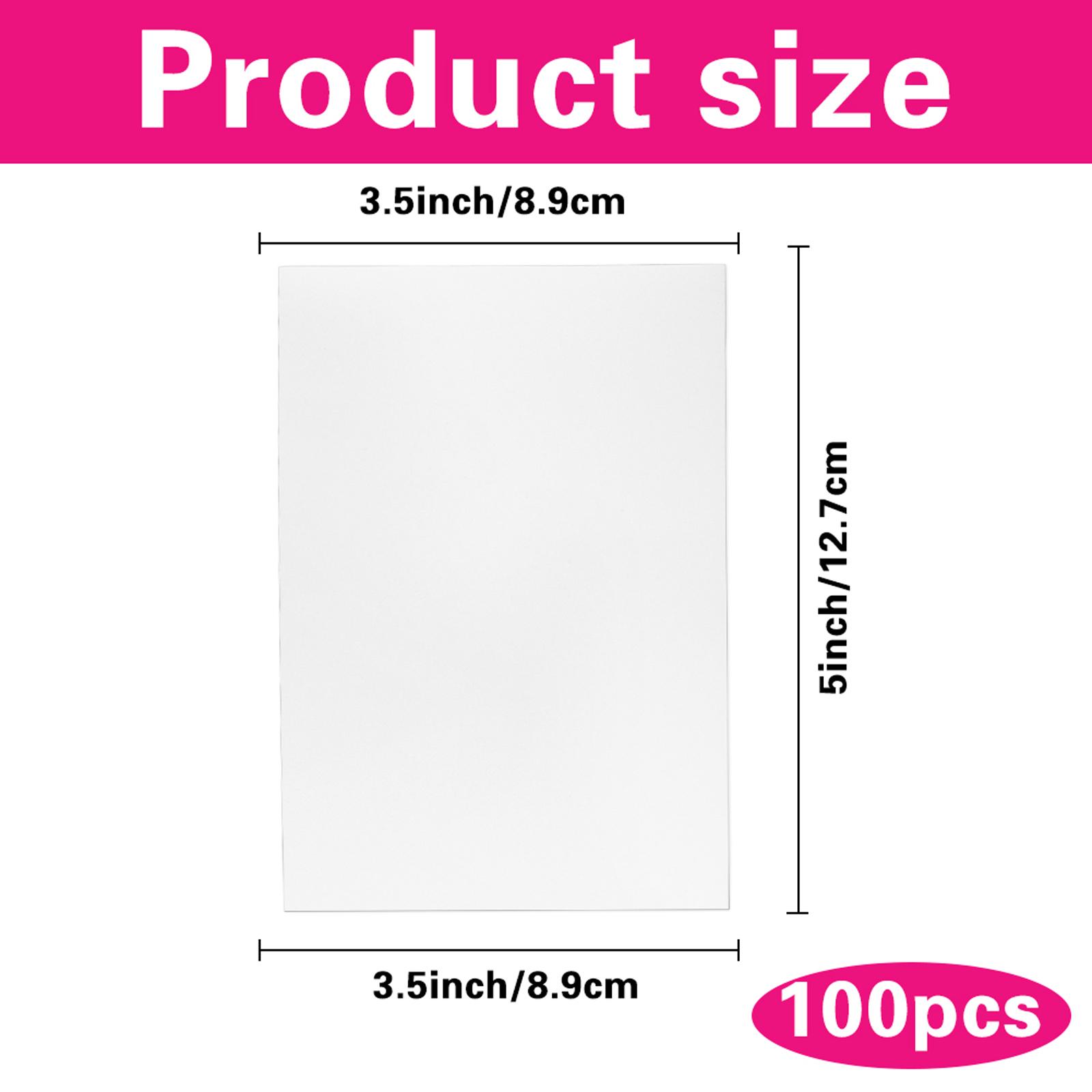 100 Sheets Photo Paper Print, 3.5 Inch X 5 Inch High Glossy Finish, 180 Gsm Brochure Paper, Smooth Surface, Office Supplies