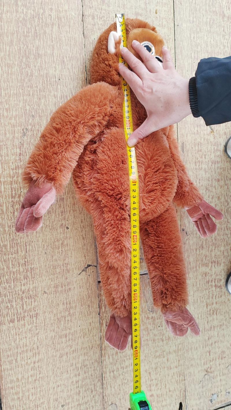 New Cartoon Gorilla Plush Toy, Chimpanzee Monkey Soft Filled Doll Room Decoration Kids Gift