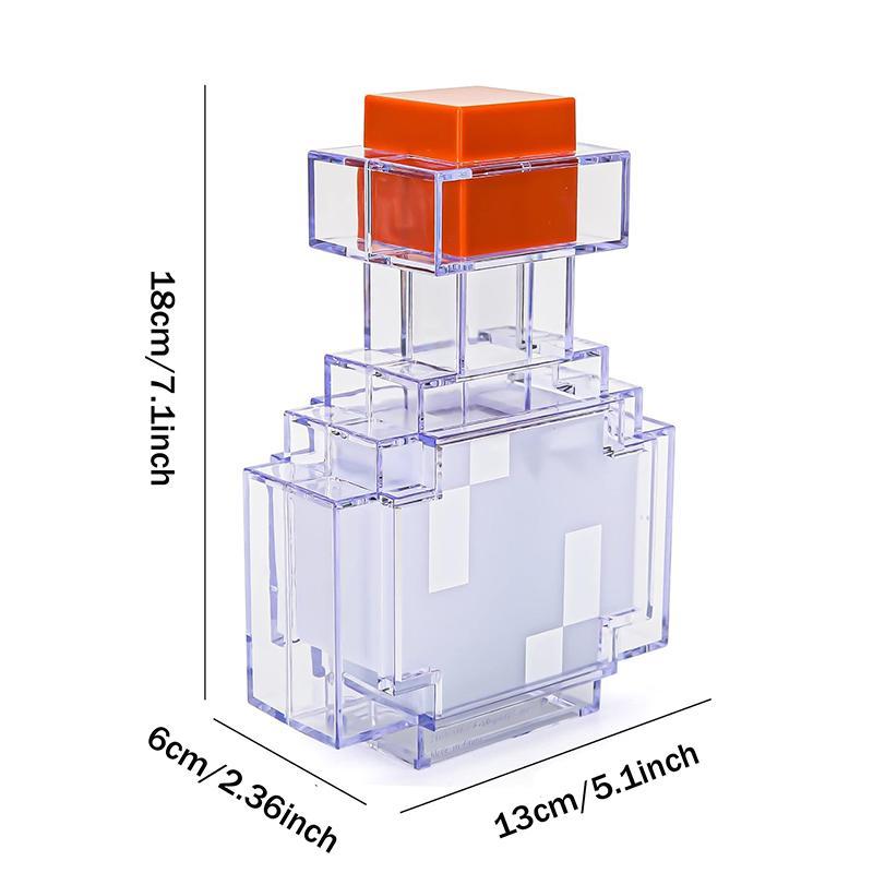 Potion Bottle Design LED Table Lamp, 8 Light Color Changing Night Light, Neon Accent Lights, Novelty Neon Lighting for Bedroom, Desk, Living Room, Game Gift, Gifts for Girl