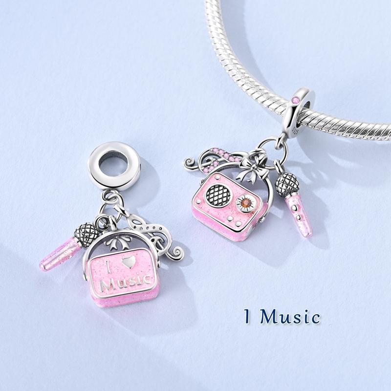 Pink series Charms Plata De Ley 925 Original Heart Pet Cat Dog Bow Handbag luggage Charm Beads Fits Bracelet DIY Jewelry Making Pink series Charms Plata De Ley 925 Original Heart Pet Cat Dog Bow Handbag luggage Charm Beads Fits Bracelet DIY Jewelry Making