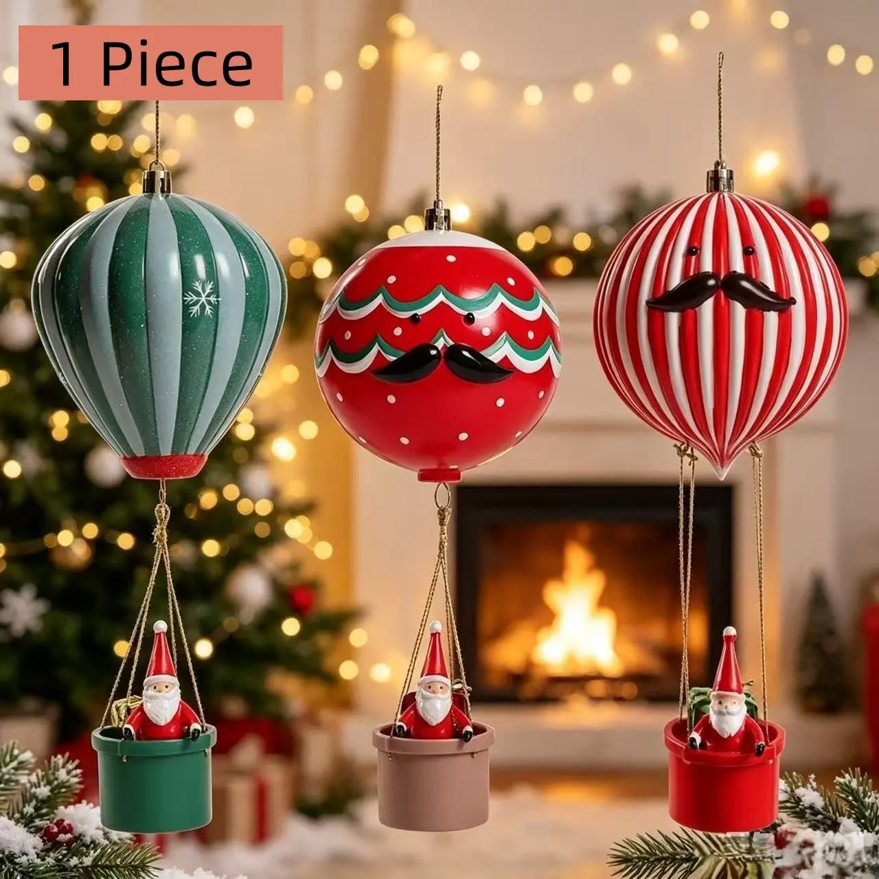 1 Piece Christmas Ornament Hooked on Tree, Outdoors Gifts，Home Ornament