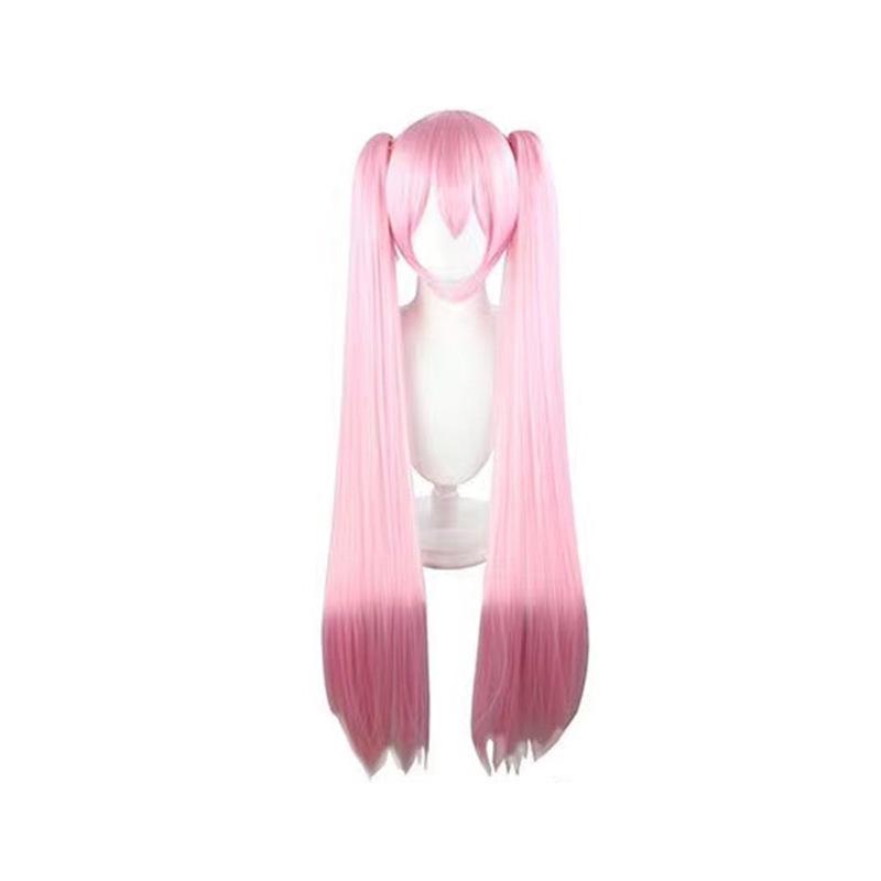 Pink Cosplay Costume Performance Suit Cos Suit Mi ku Regular C Suit Wig Cosplay Girls Spring Sakura Cherry Mi ku