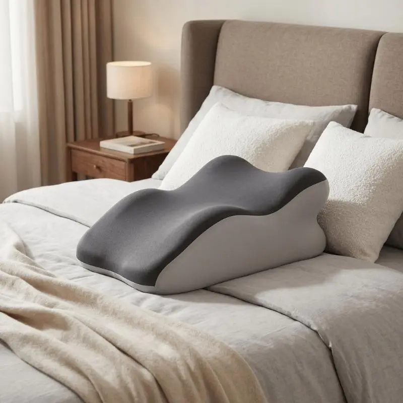 Intimate couple support pillow with ergonomic design, lumbar support for multiple postures, flexible adaptation to all seasons, no need to change seasons, hand wash and clean, convenient and durable, skin friendly, enhancing intimate experience artifact