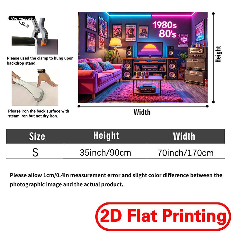 Room Decoration Outdoor Event Background Cloth Soft Polyester Material Multiple Sizes Optional Photo Booth Props, Anniversary, Bachelor Party & Celebration Decorations