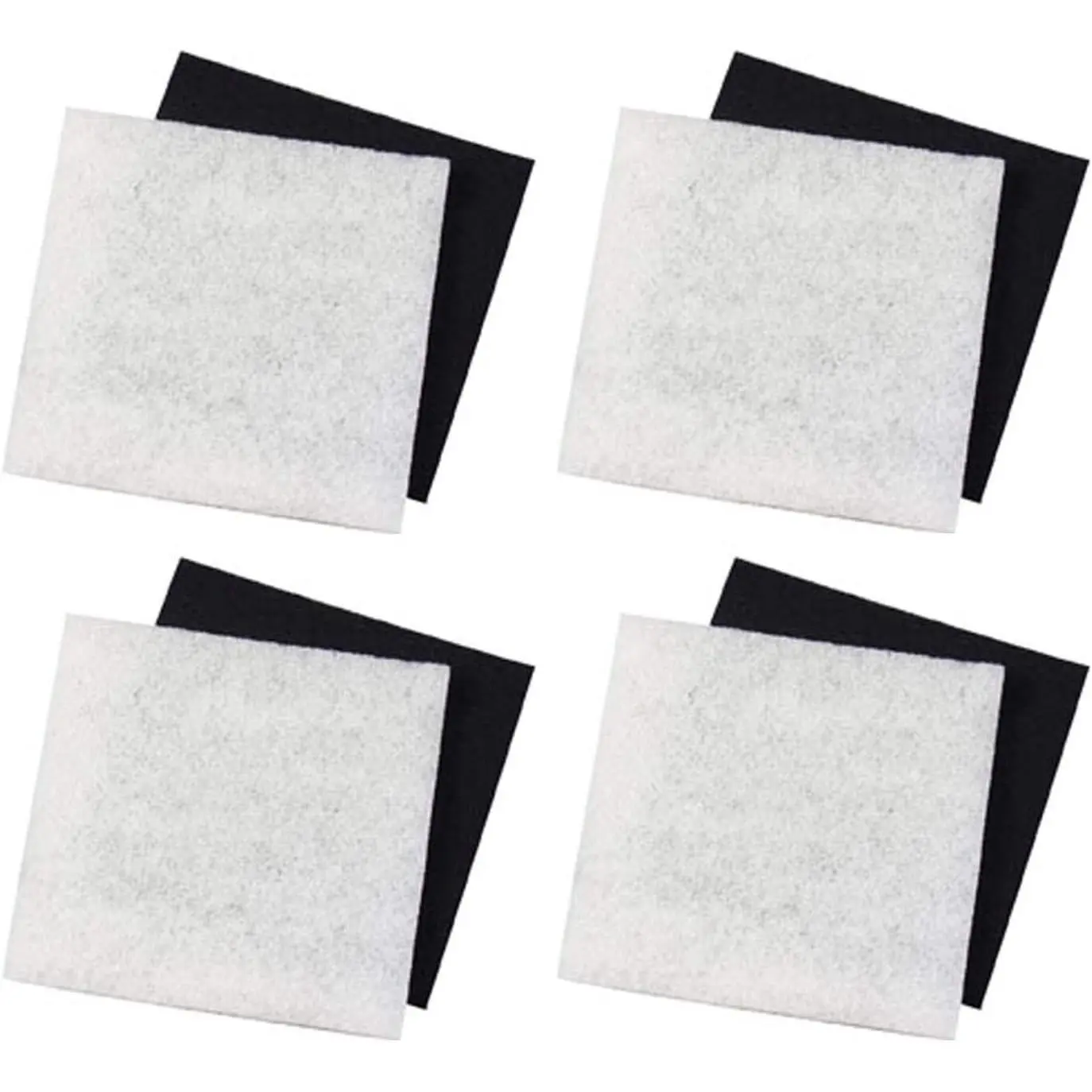 (4) 1000 & 2000 Carbon & Coarse Poly Pad Replacement Filters | 12202
