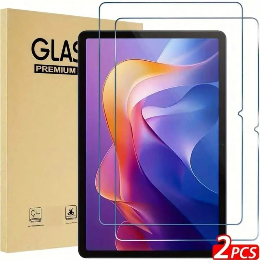 2 Pack HD Tempered Glass Screen Protector for Samsung Galaxy Tab A9 8.7"/a9 Plus 11" Tablet, 9h Hardness, Anti-Scratch, Bubble-Free, Case-Friendly