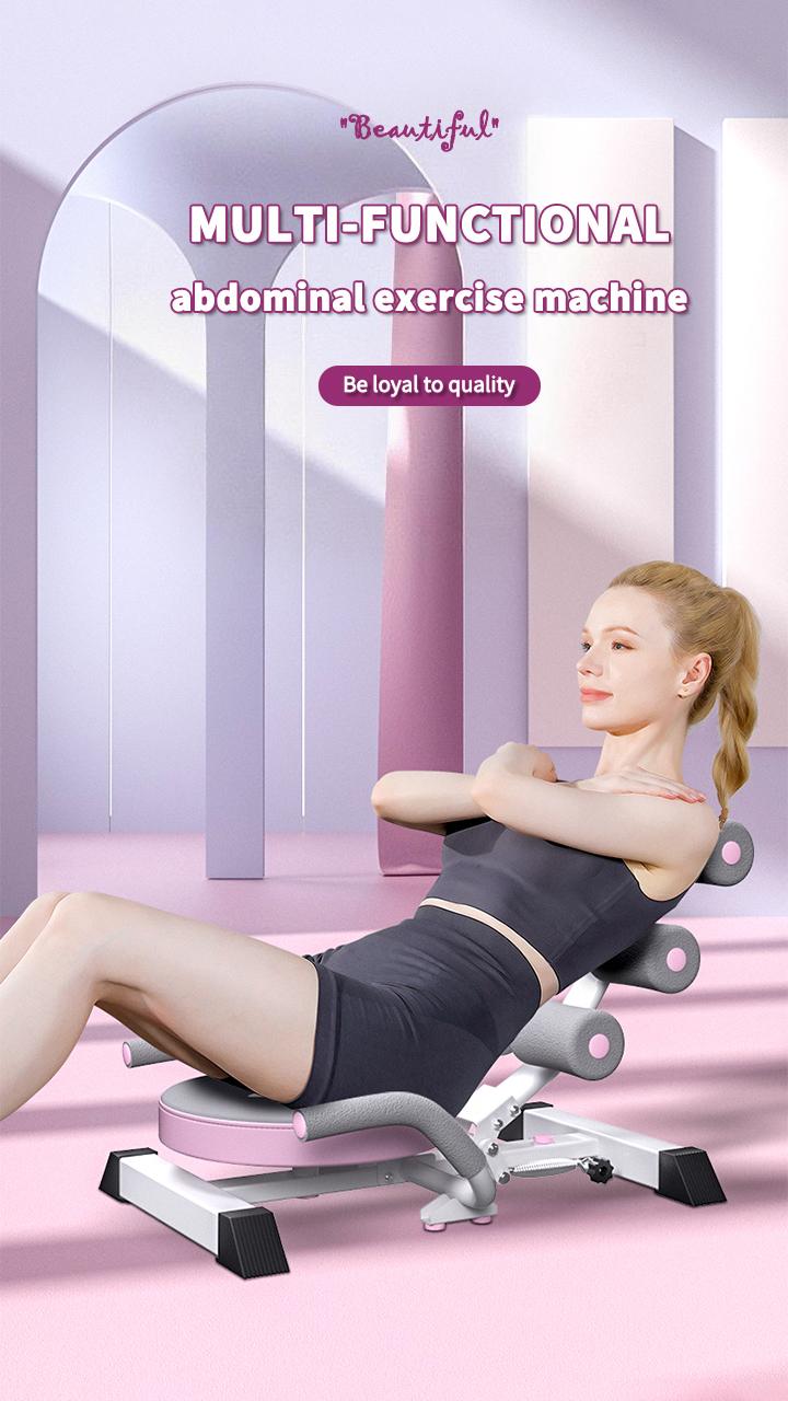 Multi-Functional Adjustable Ab Machine Home Gym Ab Workout Bench Sit Up Machine for Abdominal Exercises Versatile Exercise Chair for Full Body Workouts Adjustable Ab Trainer with Flexible Modes Sturdy Fitness Equipment for Home Core Training