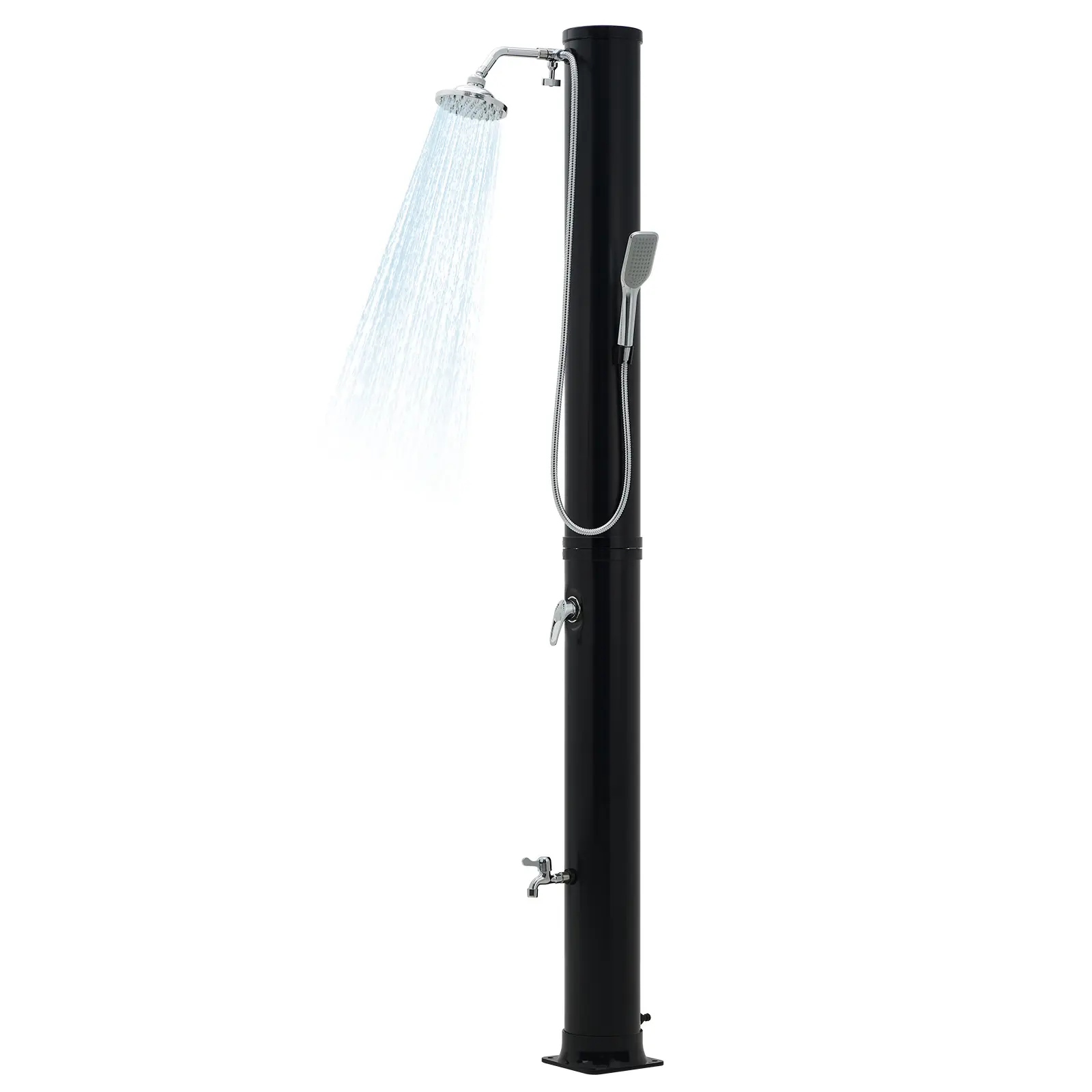 【GARVEE】Superior Outdoor Octagon Shower for Garden, Pool & Sauna – 35L Capacity – Handheld Sprayer – Protective Cover Included