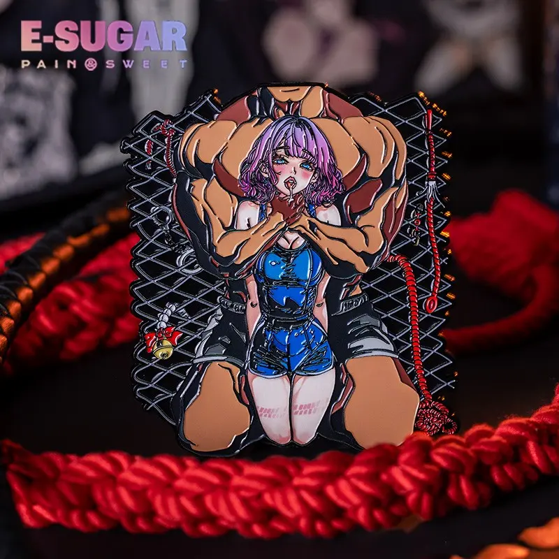 Limited Edition Badge Series, Unique Refrigerator Magnet, Metal Ornament,Personalized Decorative Item [STIFLE] Series Limited Edition Pins
