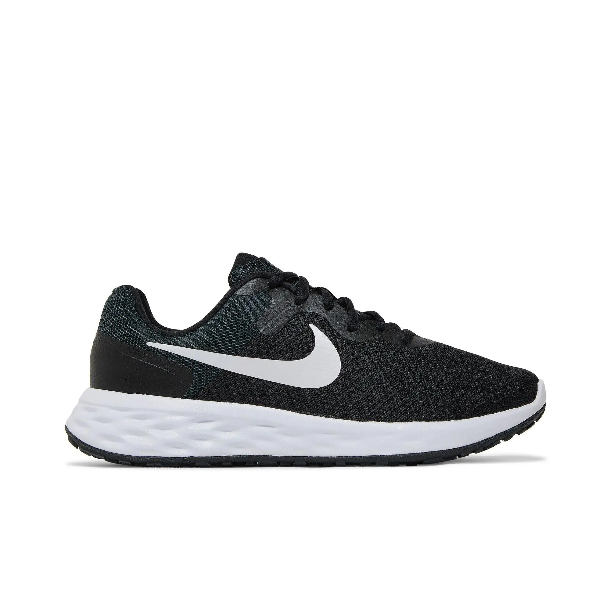 Nike Womens Revolution 6 Next Nature 'Black White' (women's sizes) Black/Dark Smoke Grey/Cool Grey/White running shoes DC3729 003