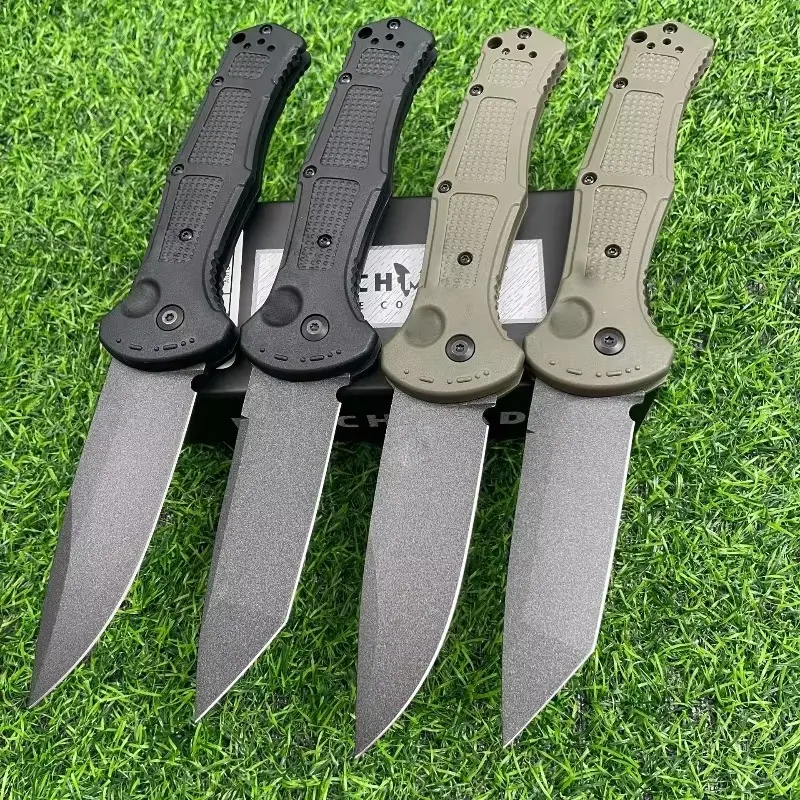 BM 9070 Folding Knife D2 Steel High Hardness Folding Knife Sharp Portable Small Knife Outdoor Cutting Tool