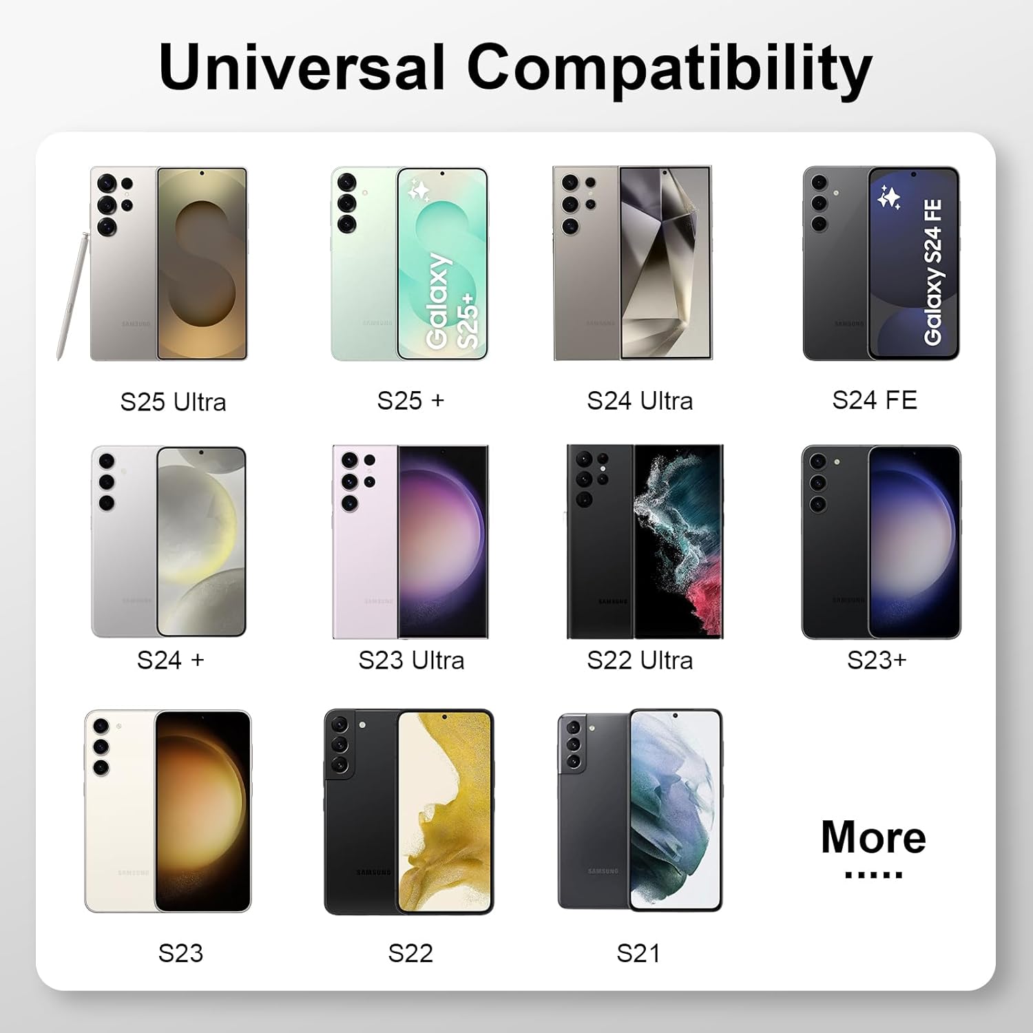 for  Galaxy S25 Ultra Charger de 45W  Cargador, S24, S23, S22, S21, S20, Plus, Tab S9, S8, Note 20, Z flip 6, 5, 45Watt Super Fast USB C  Cord