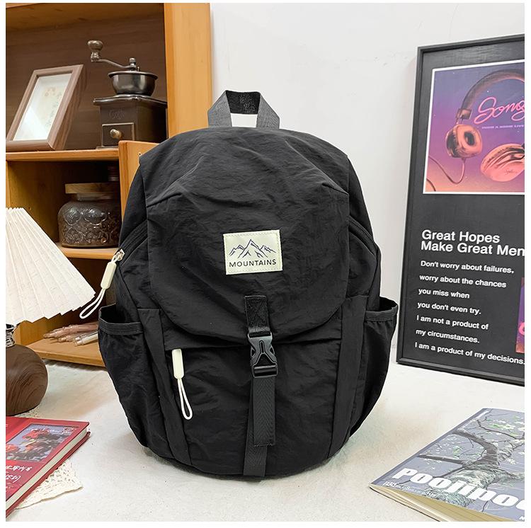 Korean-style trendy and cool unisex children's backpack, color-blocking, large capacity, elementary school student schoolbag, casual sports children's travel backpack