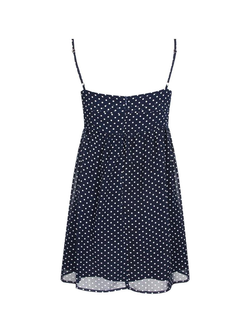 Women's Polka Dot Print Bodycon Tube Dress, Casual Fashion Strapless Dress for Daily Outdoor Wear, Ladies Dress for Summer