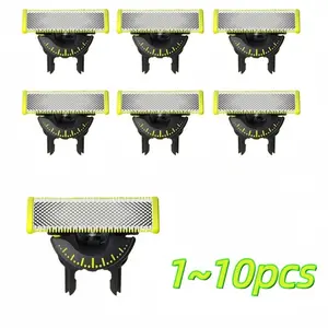 Replacement Blade Set for Oneblade Small T Knife Qp210/50 2523 2630 2527qp652, 1-10 Blades Trimmer Head, Men's Perfect Gift Tool