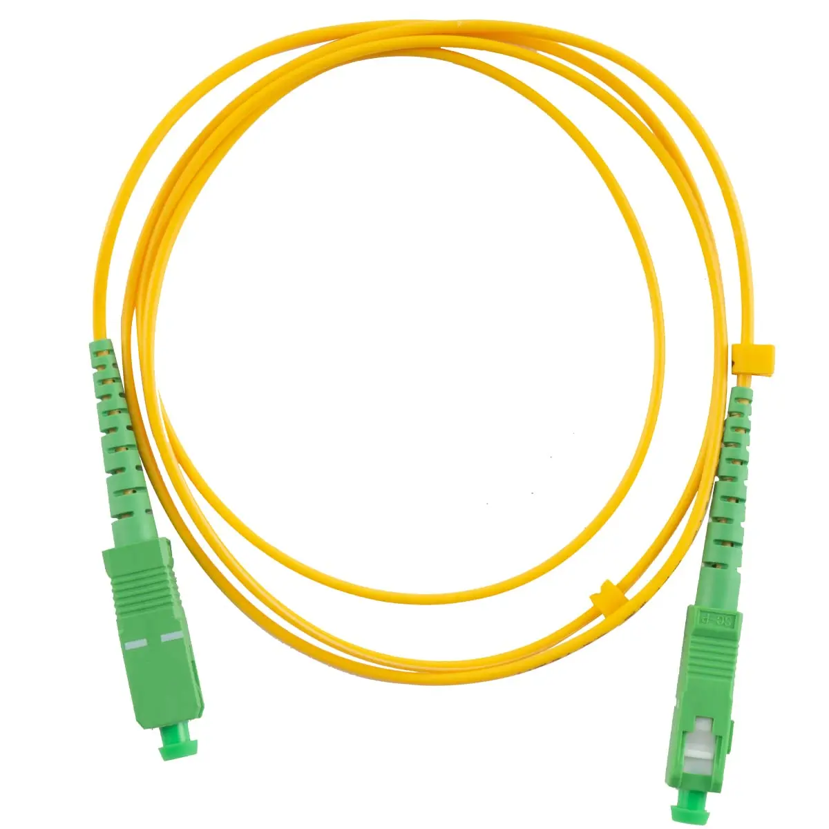 Fiber , 1M(3.28ft) SC/-SC/ Fiber Jumper Singlemode Simplex - SC to SC 9/125 Fiber Optic Patch  - Fiber Optic Internet Cord (1M)