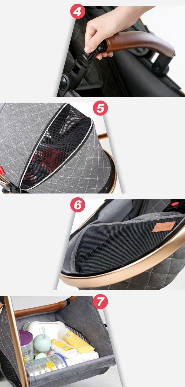 All in One 4 in 1 Baby System with Car and Bassinet for Newborns, Lightweight Infant Buggy with Reversible Push, Adjustable and Smooth Shock Absorbing Wheels, Safe Comfortable for Everyday Use and electric stroller travel vintage running seat 3-in-1 All in One 4 in 1 Baby System with Car and Bassinet for Newborns, Lightweight Infant Buggy with Reversible Push, Adjustable and Smooth Shock Absorbing Wheels, Safe Comfortable for Everyday Use and electric stroller travel vintage running seat 3-in-1