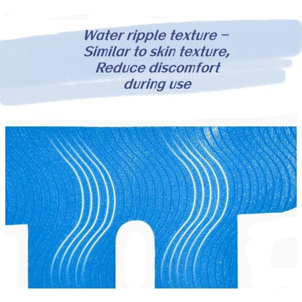 20 Pcs Kinesiology Tape for Knees, Knee Support and Stability, Relief Athletic Tape Waterproof and Elastic, Blue Tape Sport