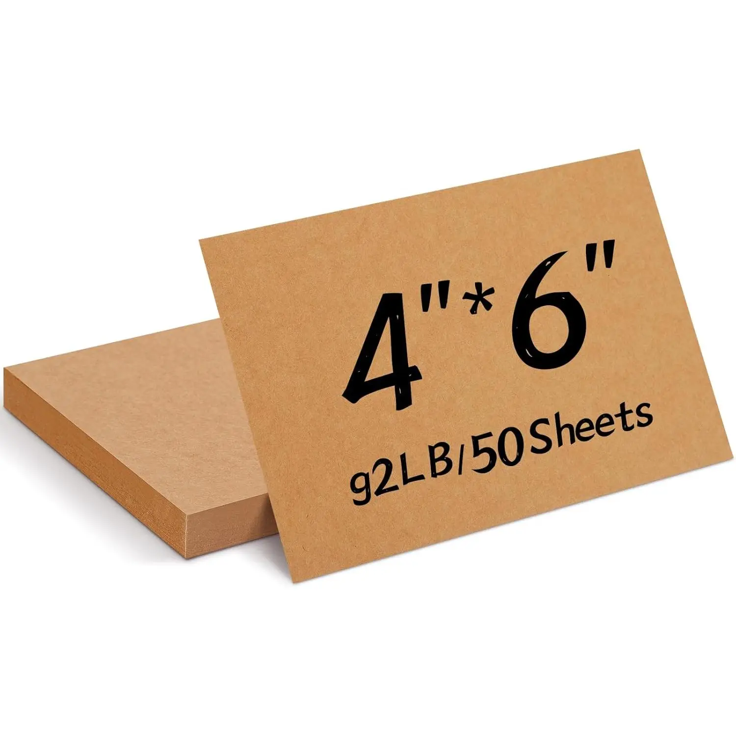 50 Sheets 4x6  Cardstock Paper, Thick 92lb/250gsm  Blank Cardstock for Greeting Cards & Invitations
