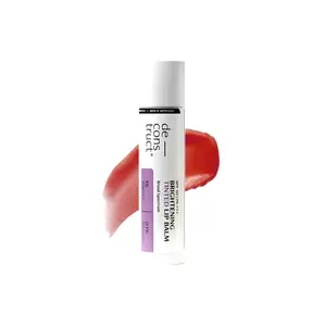 Brightening Tinted Lip Balm with SPF 30 for Dark Pigmented Dry Flaky Lips, Sun Damage Protection, Reduces Discoloration, Delivers Glossy Buttery Soft Pink Lips for Women & Men, 4gm