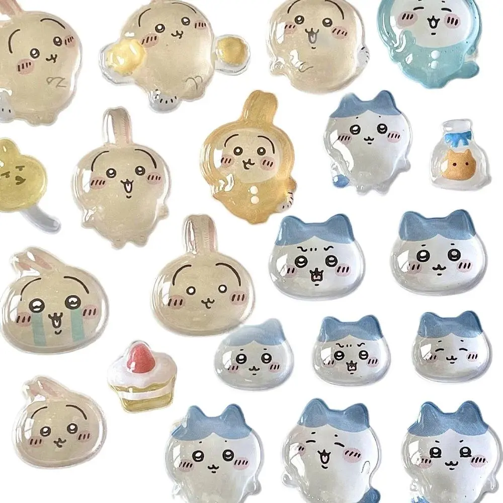 Cute 3D Jelly Stickers Cartoon Decal Kawaii DIY Laptop Scrapbook Sticker BONBON DROP Lovely Cartoon Anime Sticker Kids Gift