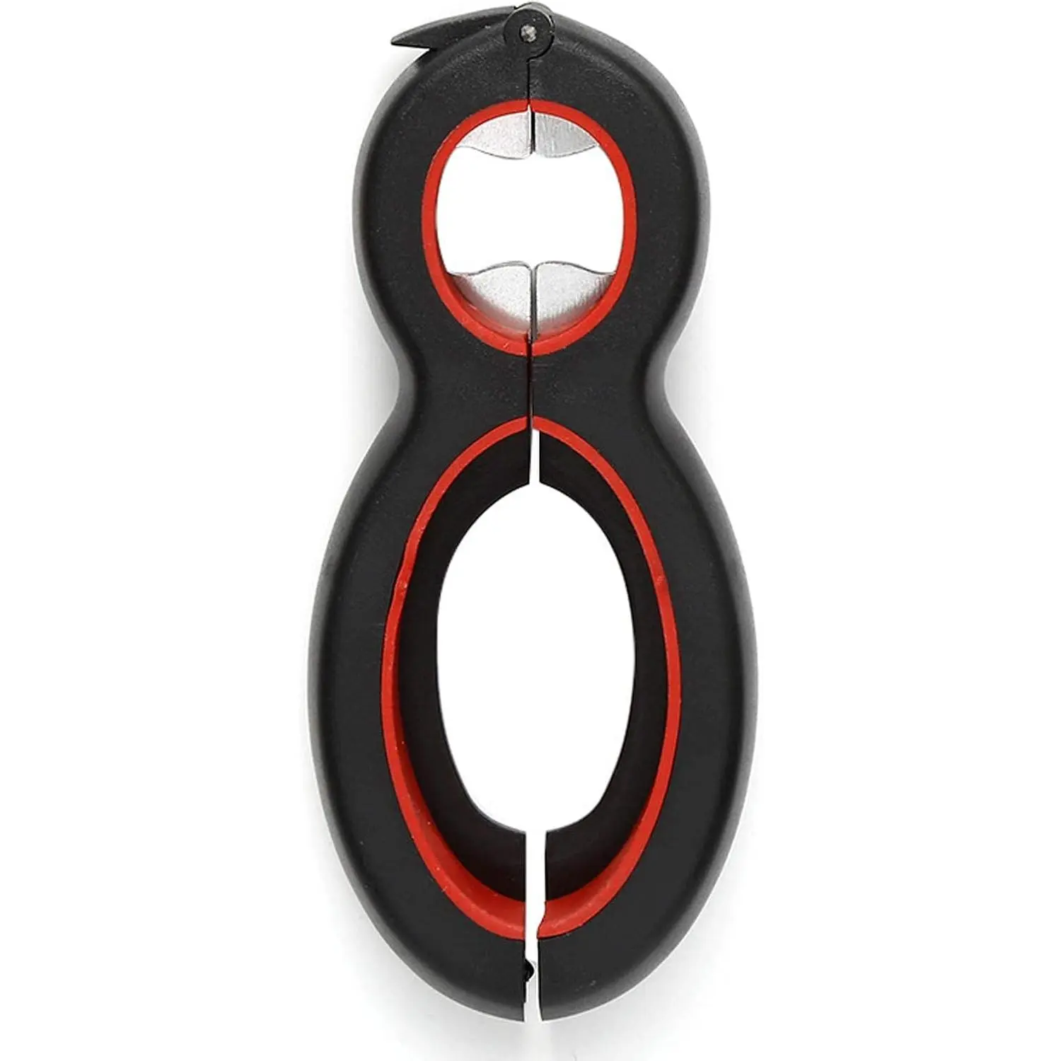 6-in-1 Multi Opener - -in- Kitchen Tool for Bottles, Cans, Soda, and Jars - Heavy Duty Can & Bottle Opener for  Cooking