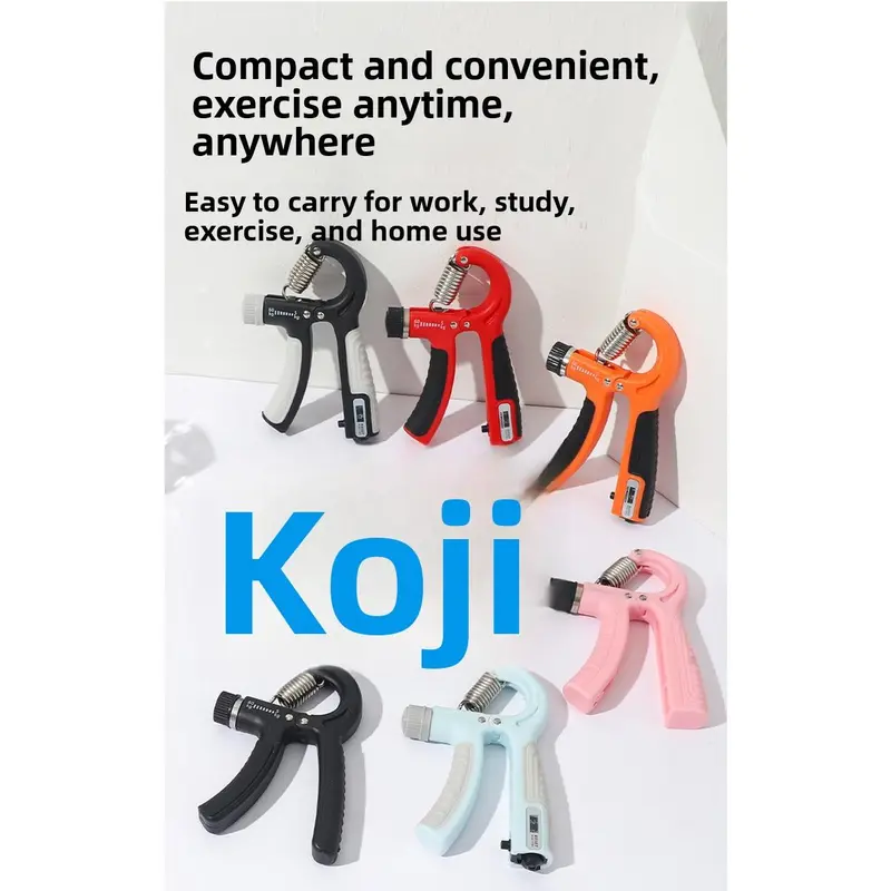 Counting Grip, Hand Strength Exercise, Children's and Students' Wrist Fitness, Adjustable Equipment To Increase Muscle