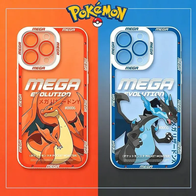 Cartoon P-Pokémon Case for iPhone 17 Air 16 15 14 13 12 11 Pro Max Plus