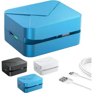 Rechargeable Electric Letter Opener – Automatic Envelope Slitter with Safe Hidden Blade, 1500 Cuts per Charge, Portable Mail Opener for Office Home Desk, Elderly Friendly, No Battery Needed