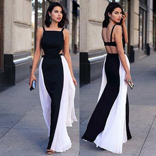 Women's white dress, lace embroidered evening gown, nine-quarter sleeves, off-the-shoulder, bridal wedding dress, long skirt