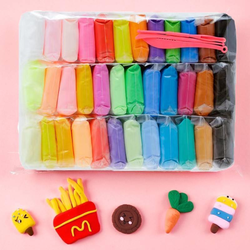 36-color Polymer Clay, 1 Set DIY Making Clay Supplies, DIY Molding Clay, Crafting Kit, Clay Modeling Tool for Teens, Creative Craft Kit