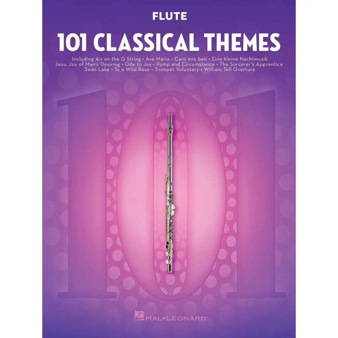 101 Classical Themes – Flute Sheet Music | Essential Repertoire for Flute Players | Solo Instrumental Folio with Classical Favorites