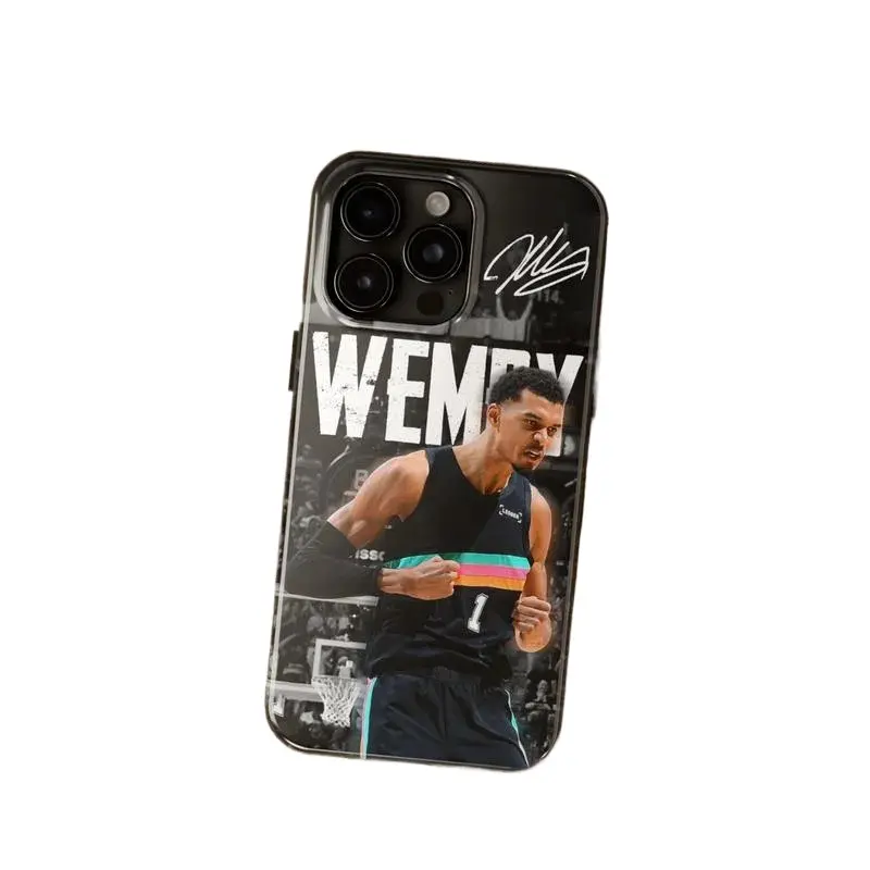 Wemby Signature Print Film Material Cellphone Case - High-Detail, Durable Protection Casing, Multi-Model Cover for iPhone 12-17 & Samsung S22-26 iOS/Android Devices, Ideal Holiday Gift for Friends