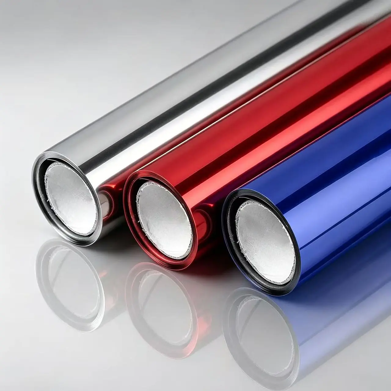 Premium Multiple Colors Mirror Chrome Stretchable Flexible Vinyl Wrap Film With Air Release Self Adhesive DIY Car Motorcycle Bicycle Sticker Decal