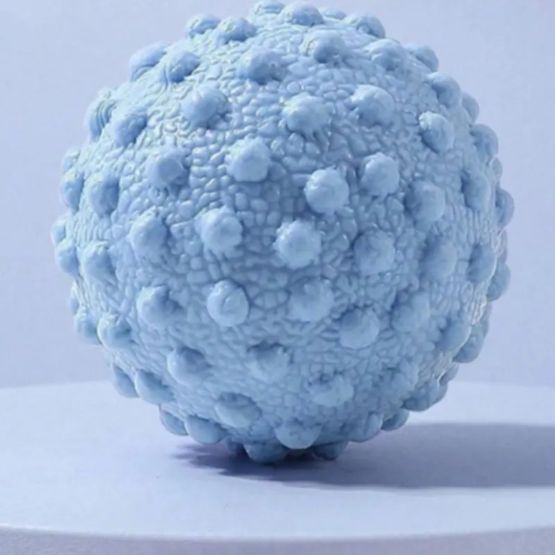 Spiky Massage Ball for Deep Tissue Muscle Relief, Foot Roller & Trigger Point Massager, Plantar Fasciitis Pain Relief Tool, Yoga & Travel Friendly, Lightweight