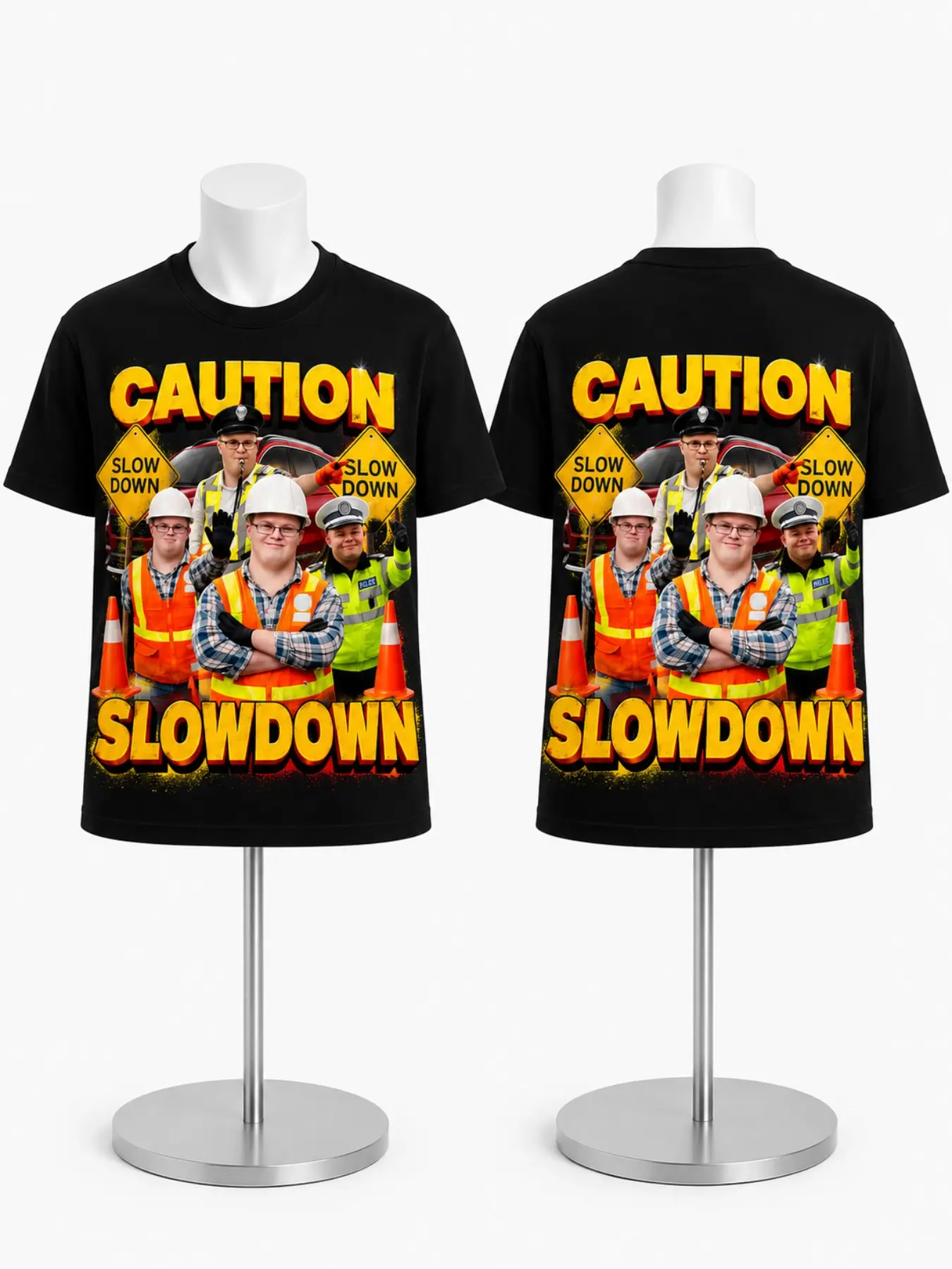 Bad Meme Unwearable T-Shirt - Loose Casual Funny Meme Graphic Tee, Casual Style Tee, Viral Dad Joke Humor Top POLYESTER T-Shirt