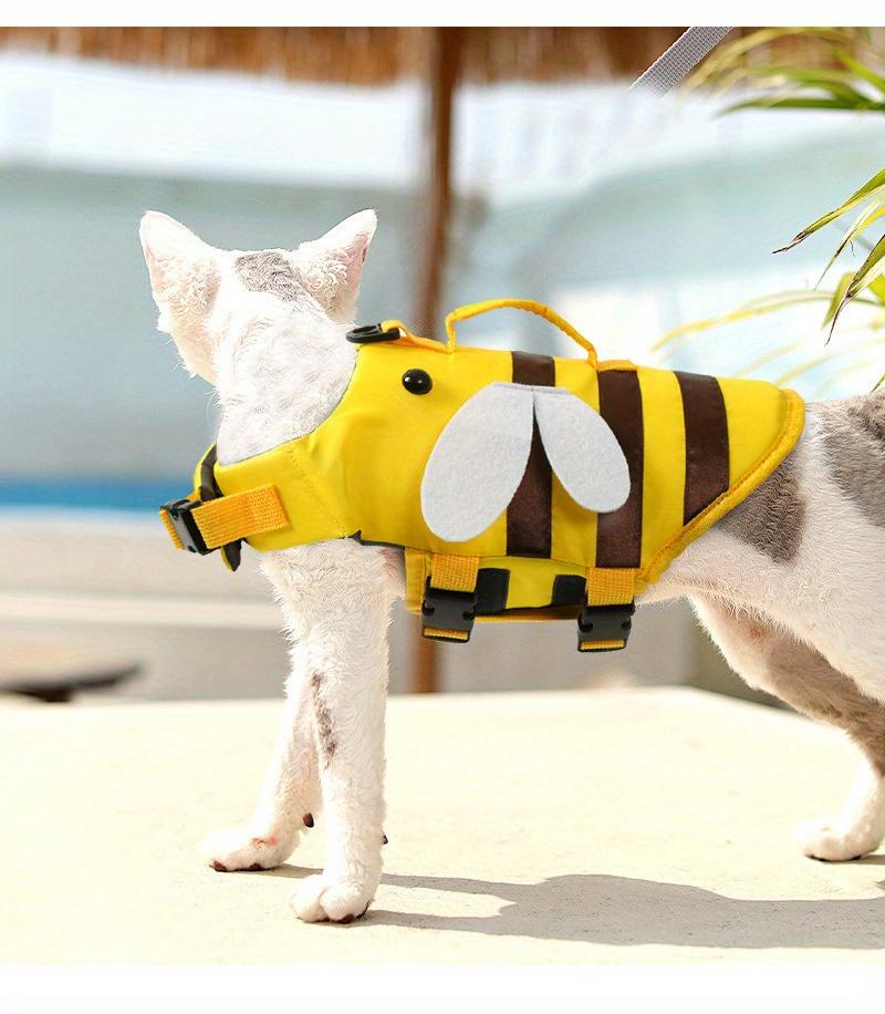 Summer Pet Life Jacket Adjustable Dog Swimsuit, Small And Medium-sized Dog Teddy Bear Buoyancy Swimsuit