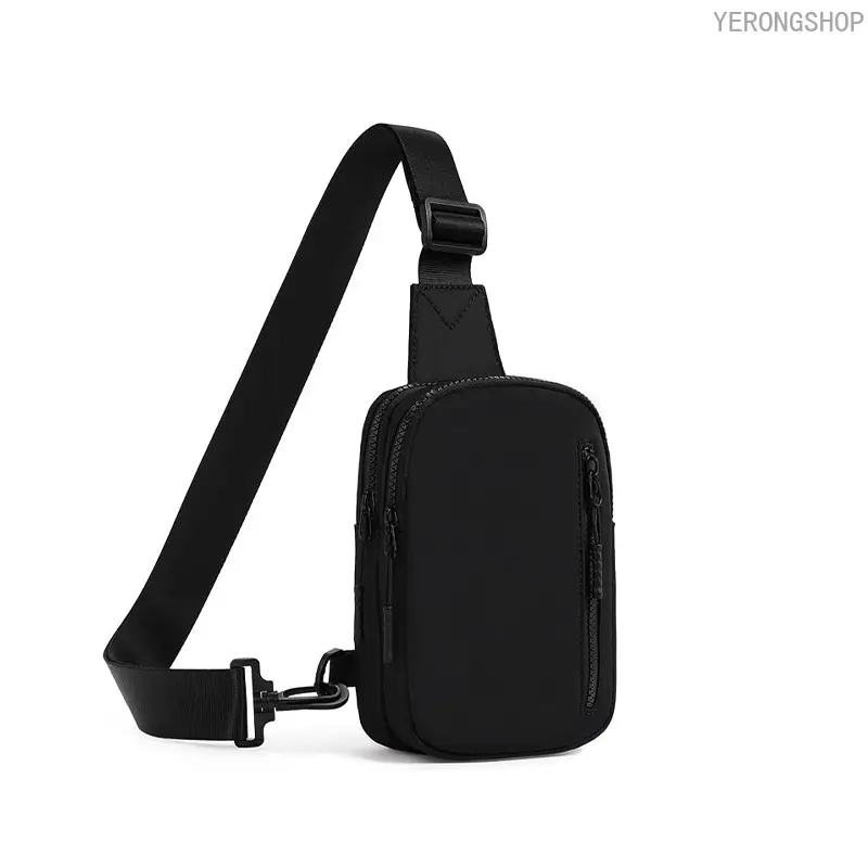 Unisex Shoulder Crossbody Bag, Fashion Outdoor Casual Bag with Adjustable Strap, Made of Polyester Fabric for Men & Women