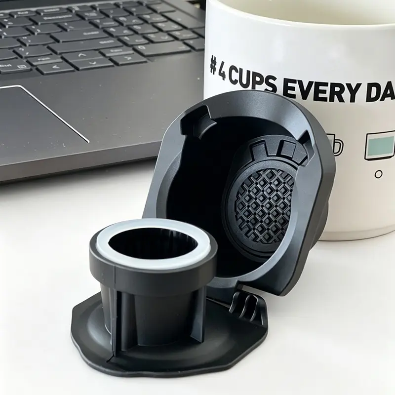 Dolce Gusto Coffee Capsule Adapter, Reusable Coffee Capsule Converter, Compatible with Ns Coffee Pods, Easy to Use, Durable Design, Nespresso