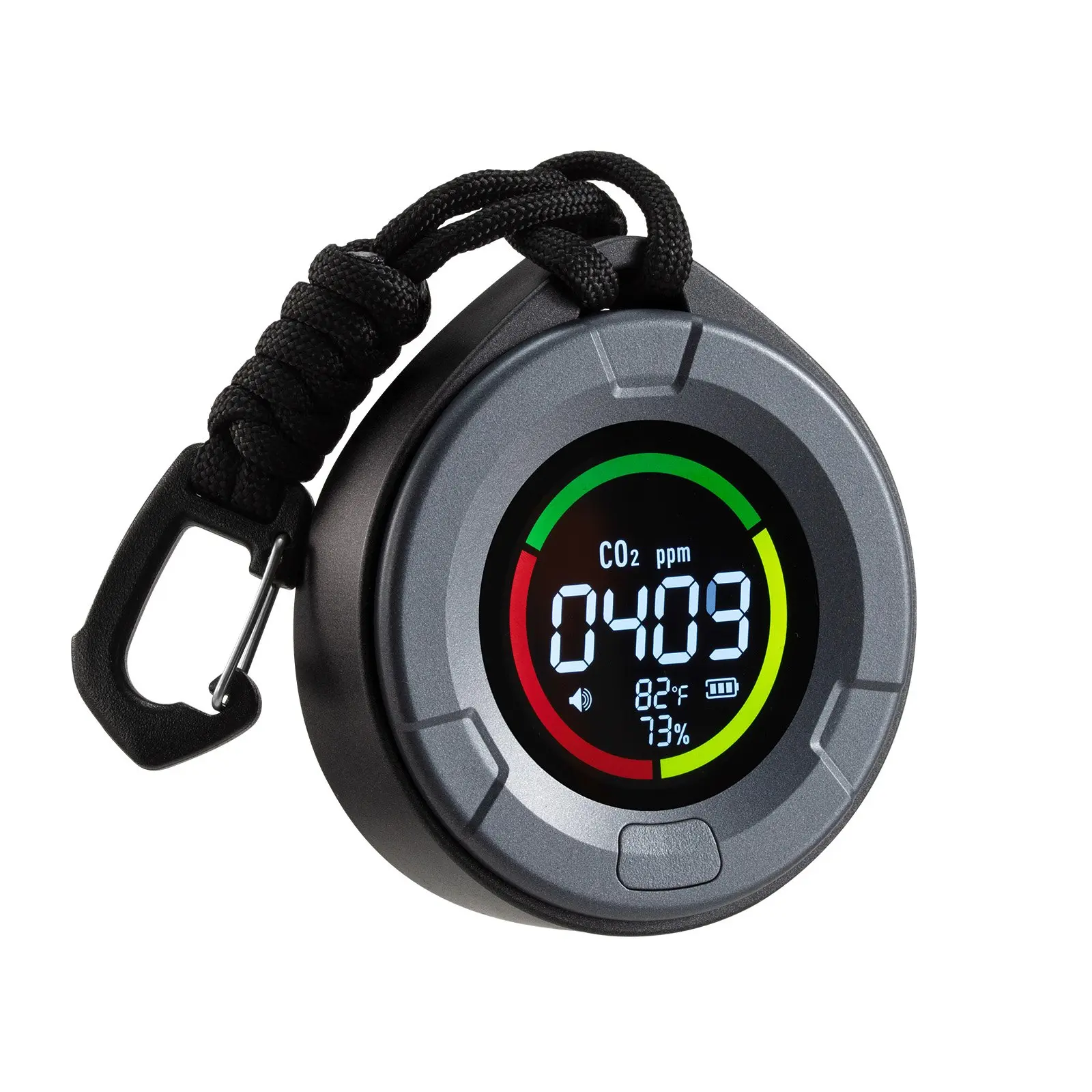 【Summerfinds】VEVOR Carbon Dioxide Monitor, CO2 Controller with Temperature and Humidity Display, NDIR Sensor Carbon Dioxide Detector, for Outdoors, Home, Office, Car, Lightweight & Portable