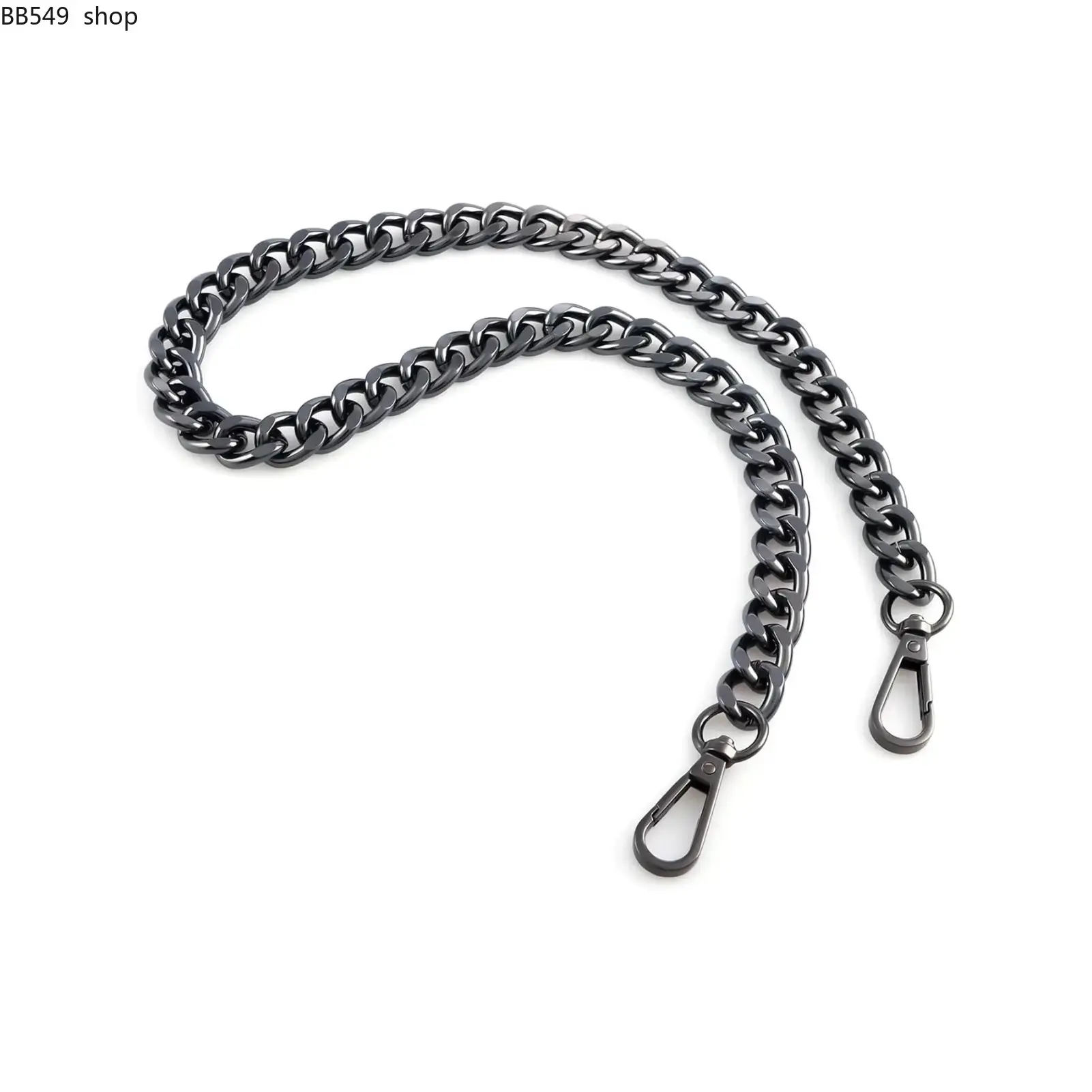 Metal Aluminum Bag Chain Replacement Parts Accessories for Hand-Woven Shoulder Handbag DIY Handmade Detachable Straps Versatile Strap Fashionable Chain Strap Handbag Accessory Bag Chains for Handbags