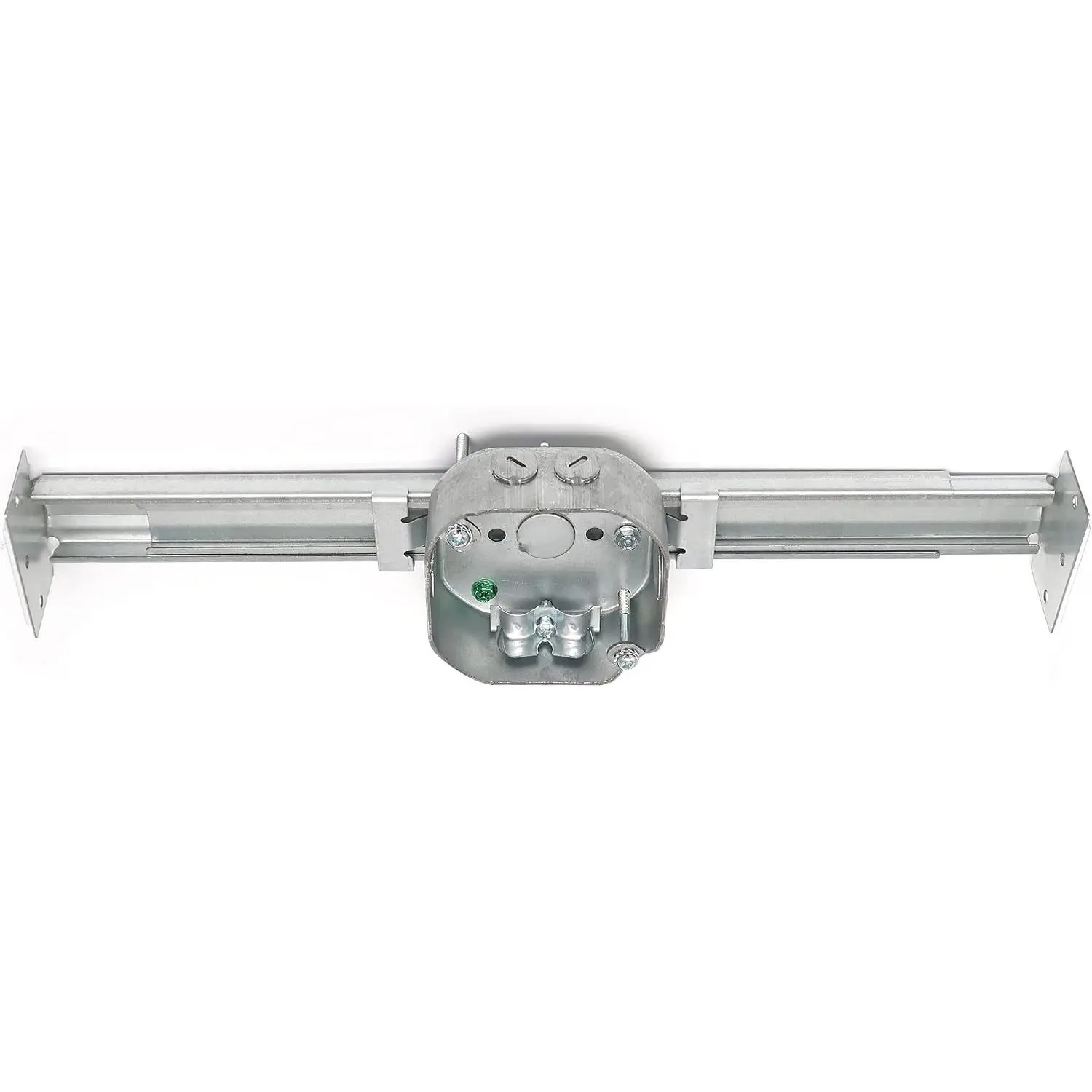 Ceiling Fan Mounting Bracket with Box Mount Kit, Adjustable Bar Hanger Brace