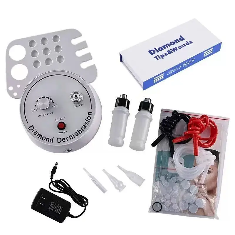 Microcarving Beauty Device, Hydrating Oxygen Injector, 3-In-1 Exfoliator, Facial Blackhead Remover, Deep Cleansing Tool, New