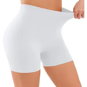 Slip Shorts for Under Dresses, Smooth Boyshort Panties for Women Anti Chafing Underwear Seamless Yoga ShortsGift.