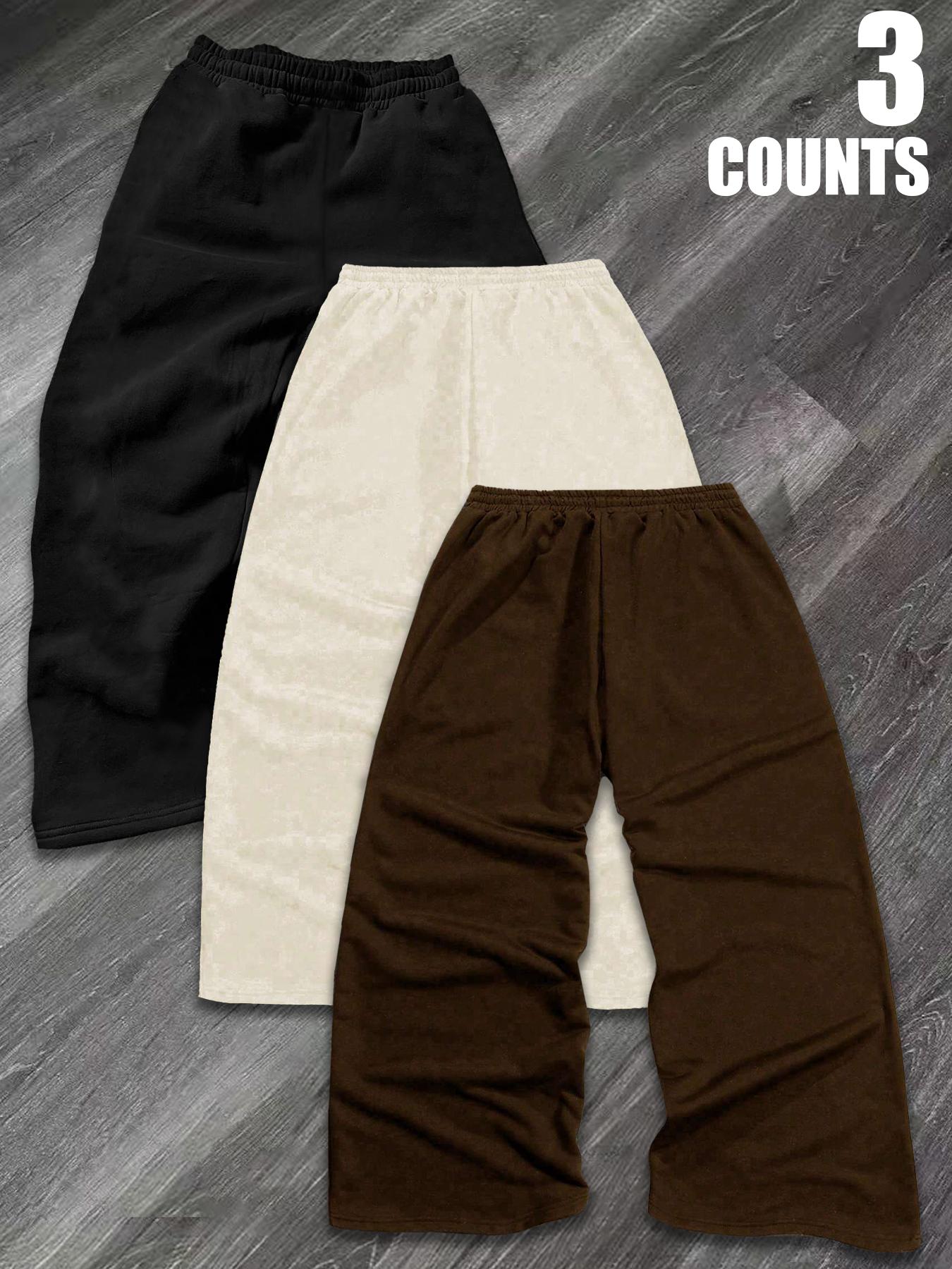 Men's Striped Print Waistband Jogger Pants, Casual Comfy Breathable Sweatpants for Daily Wear, Men's Trousers for All Seasons, Sports Pants