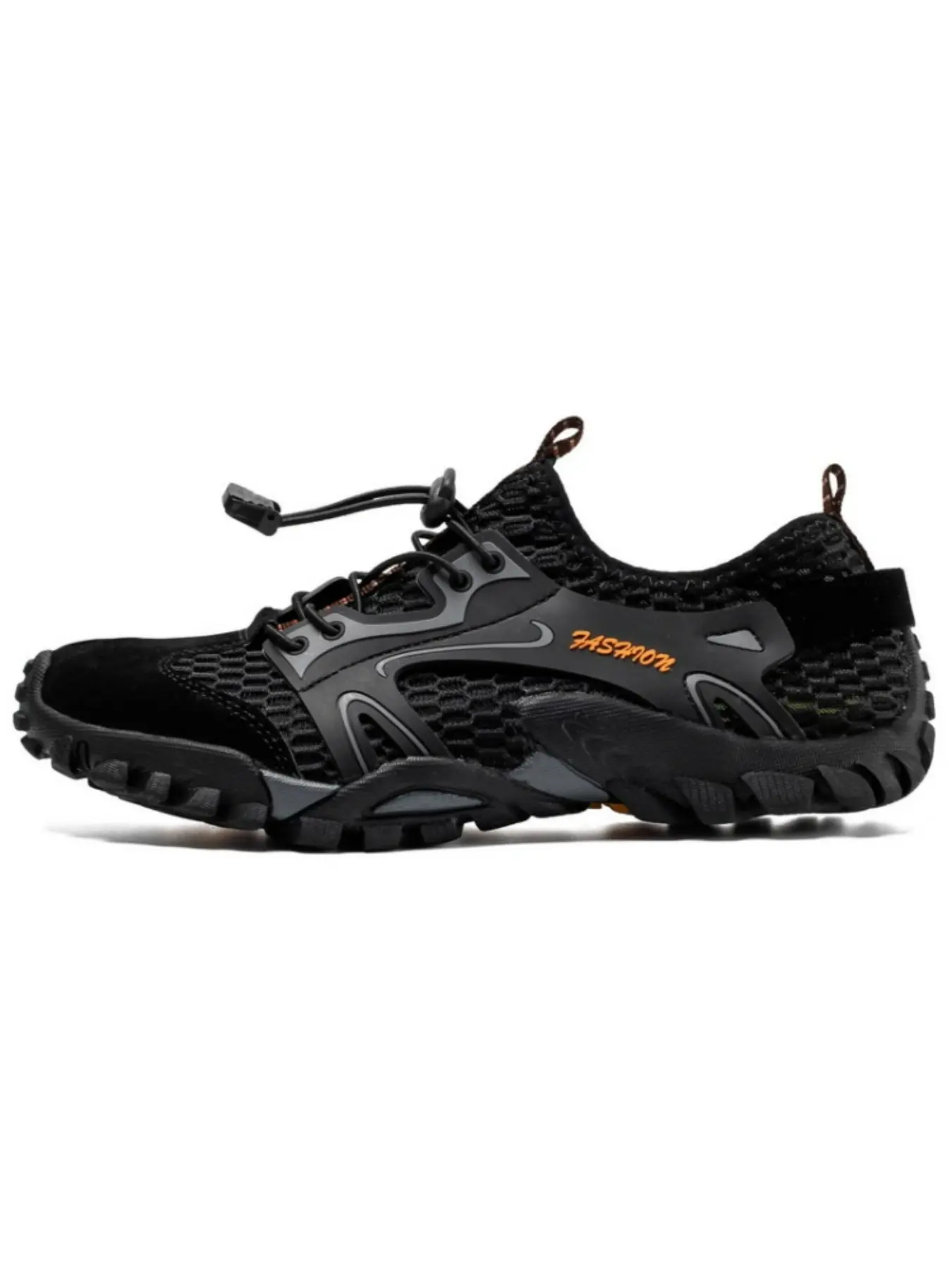 Unisex Retro Quick-Dry Hiking Shoes, Mesh Fabric Breathable Anti-Slip Water-Resistant, Outdoor Running, River Exploration, Beach Walking
